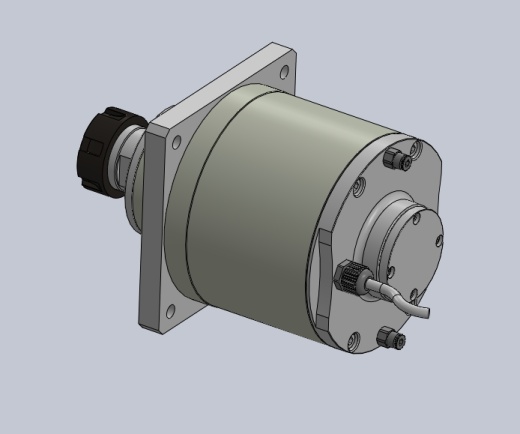ES339-ER40木工高精雕铣系列手动换刀电主轴[ES339-18-9.6KW-TMP-ER40]缩略图